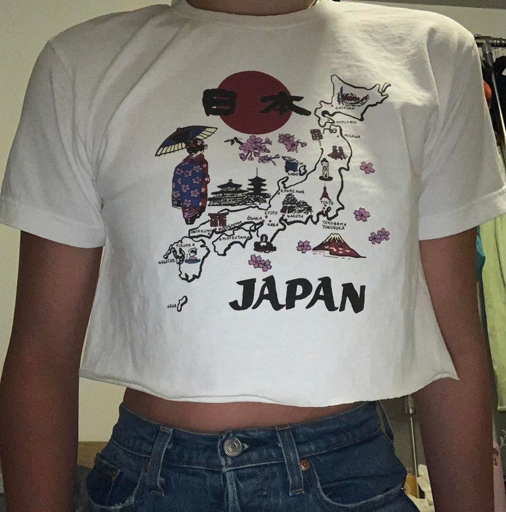 Brandy Melville Japan T Shirt Curtsy Brandy Melville Japan T Shirt Curtsy