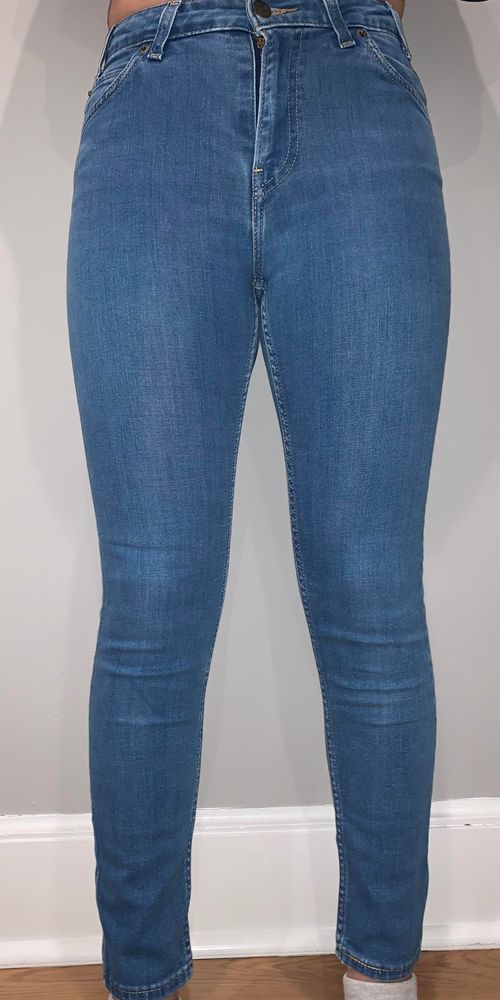 721 vintage high rise skinny jeans