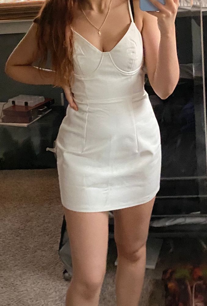 white dress princess polly