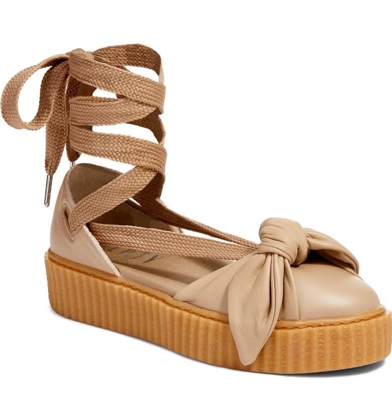 bow creeper sandals puma