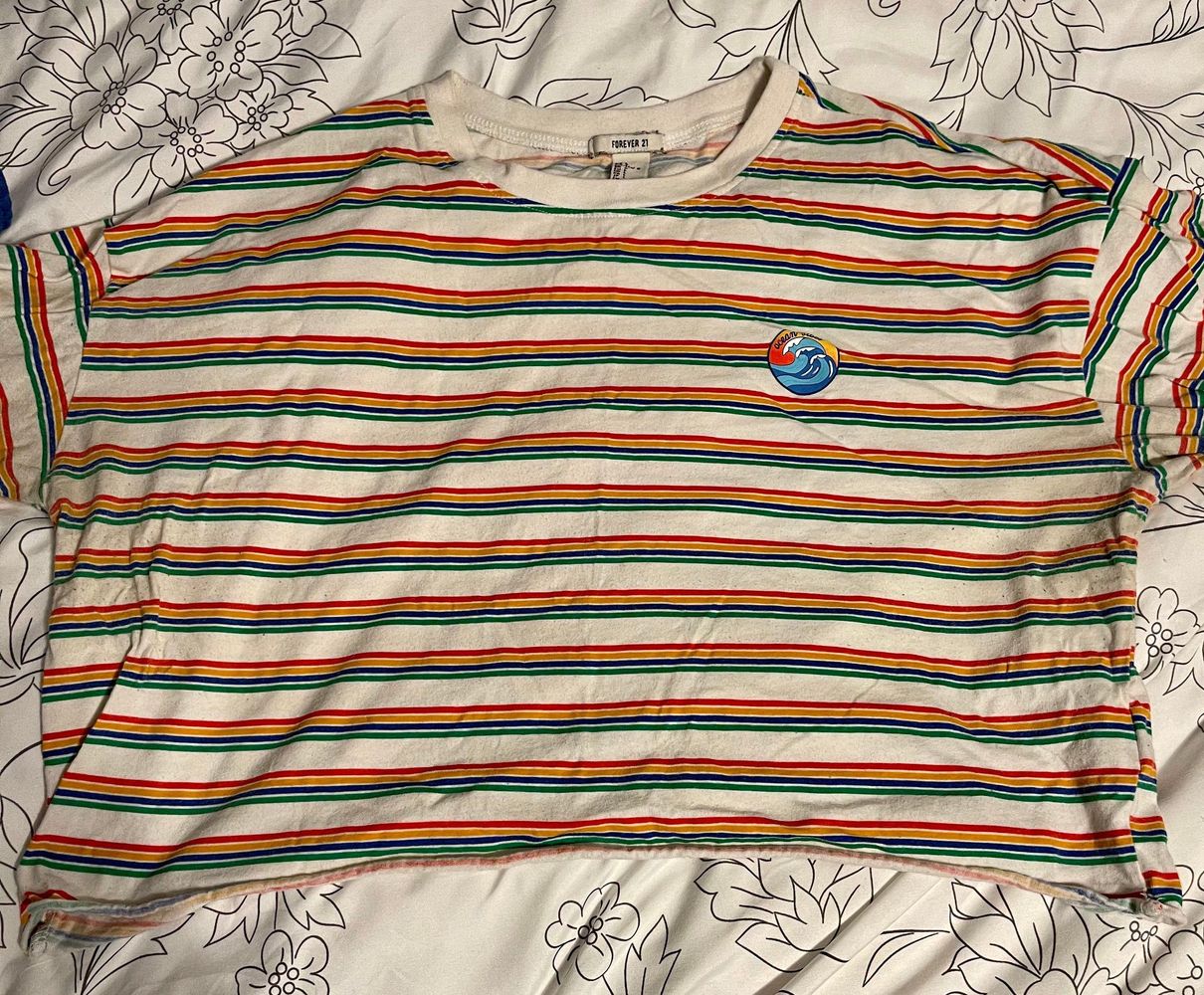 rainbow top forever 21