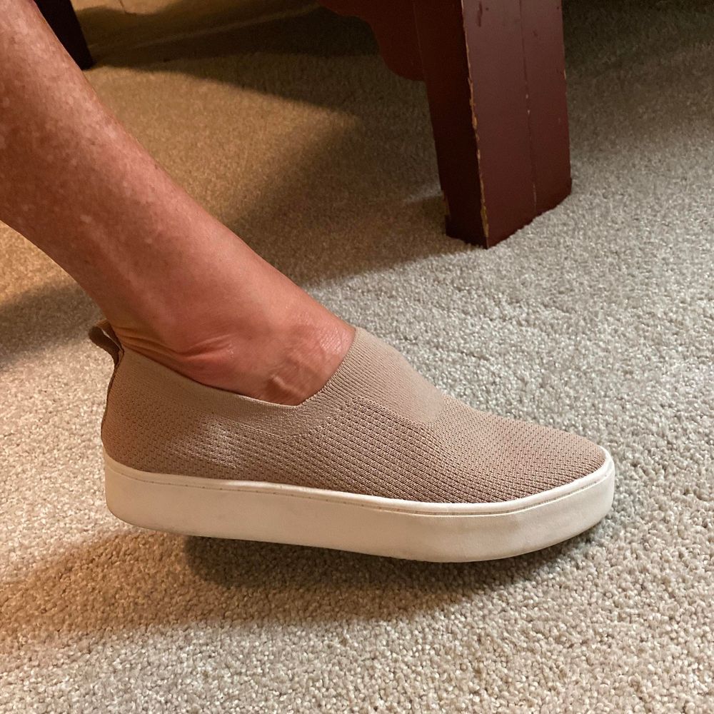 dunes slip on sneakers