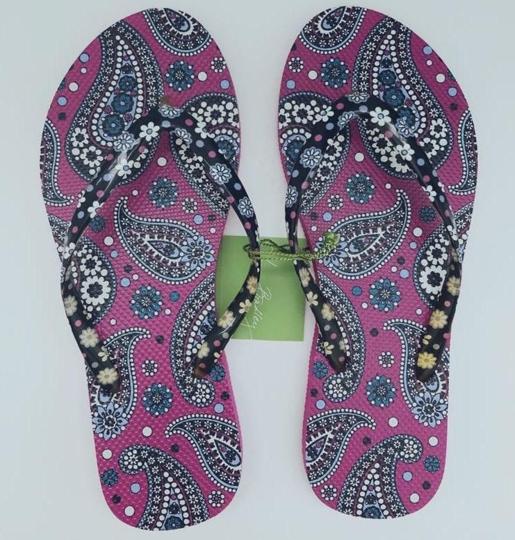 vera bradley flip flops