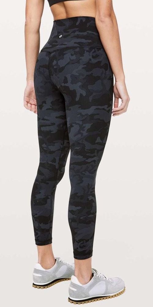 lululemon grey camo leggings