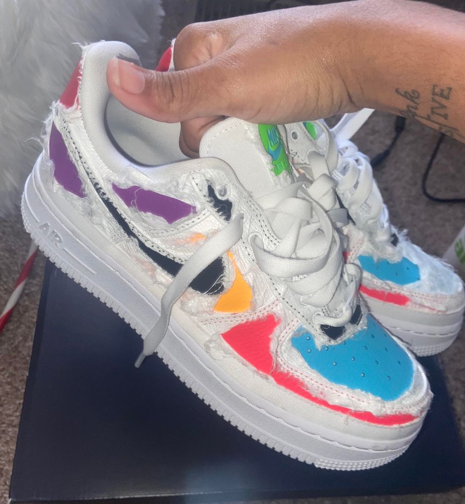 tearable air force 1