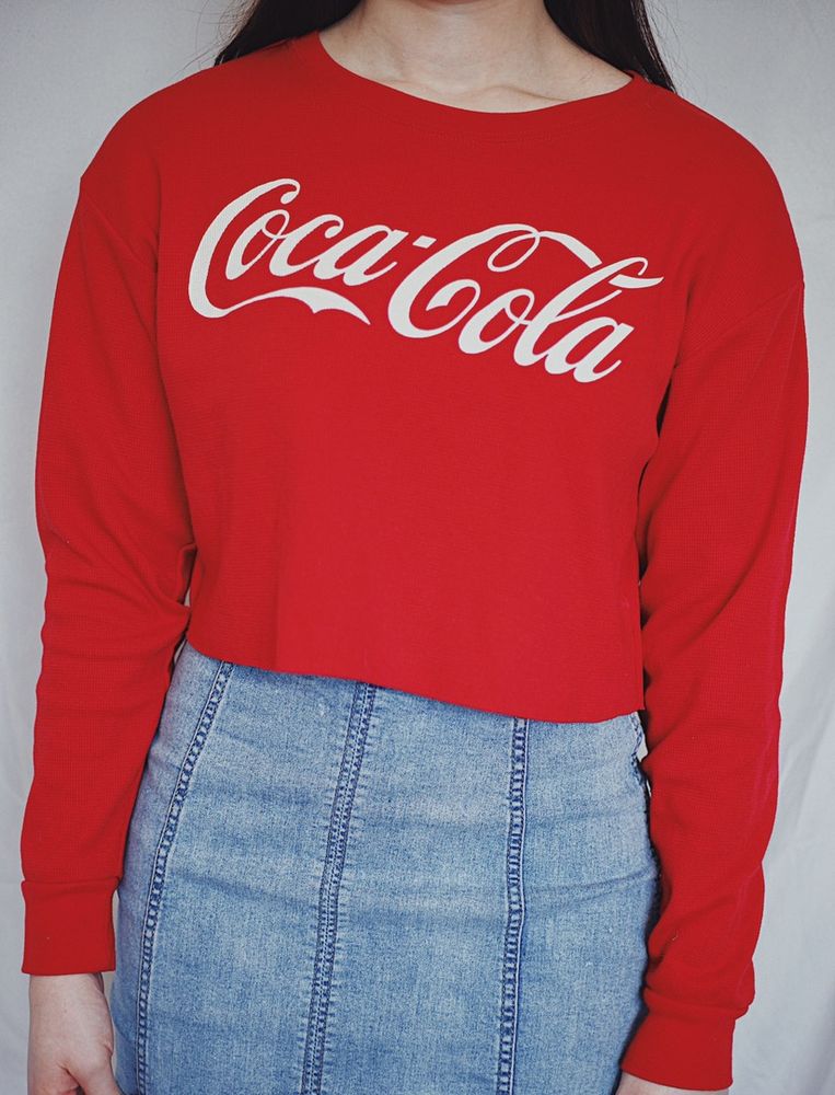 coca cola crop top forever 21