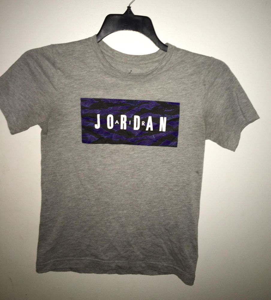 air jordan t shirt grey