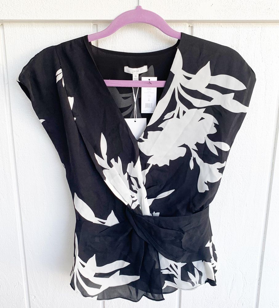 joie bosko silk blouse