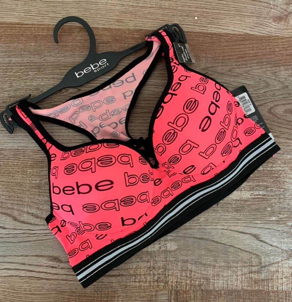 Bebe Sport Bra Nwt Curtsy