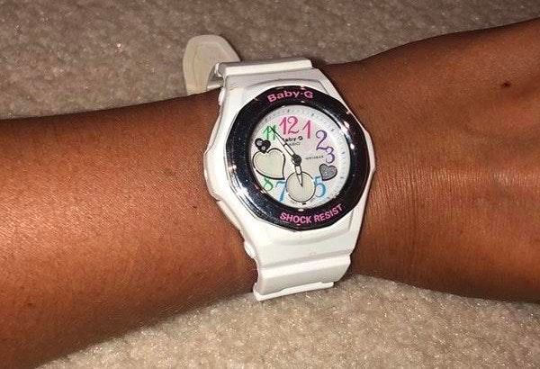 G Shock Baby G White Watch Curtsy