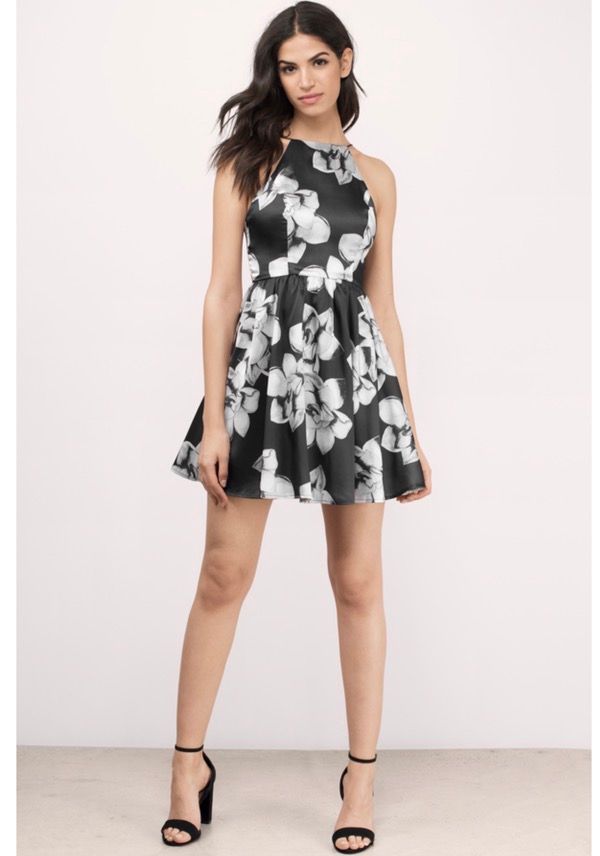 Buy > black formal skater dress > in stock