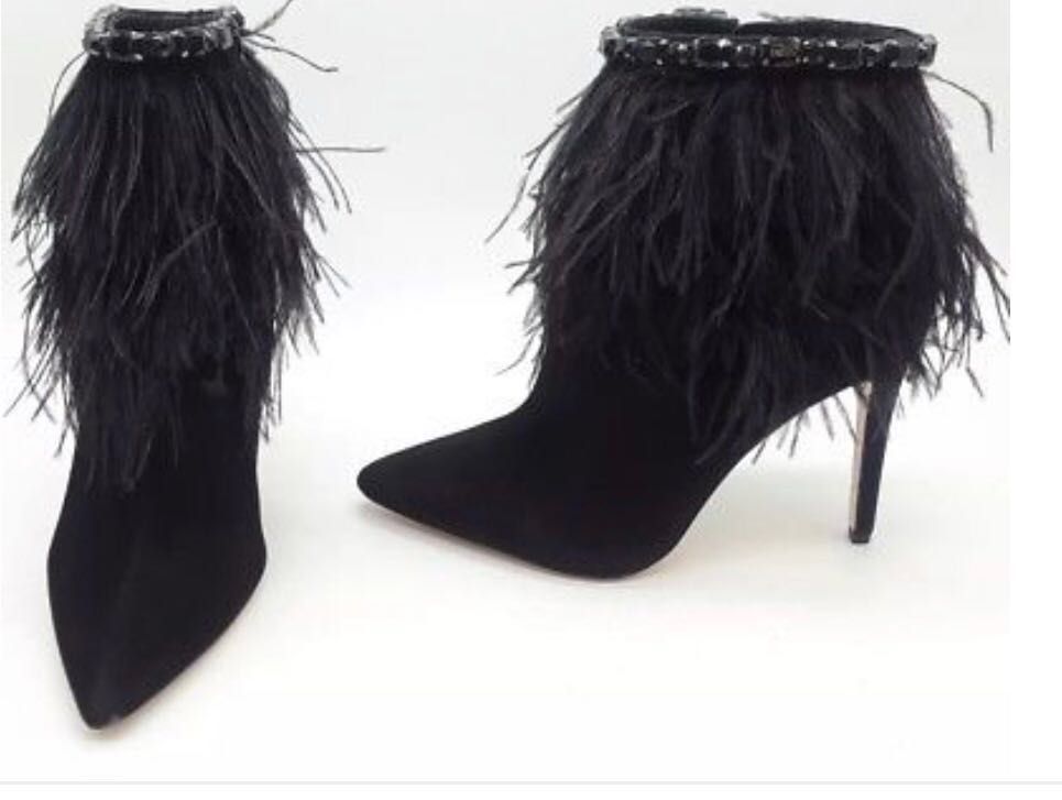 jessica simpson black suede booties