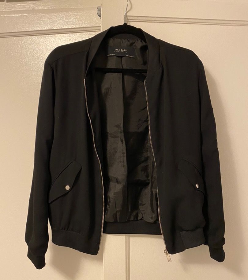 sequin bomber jacket zara