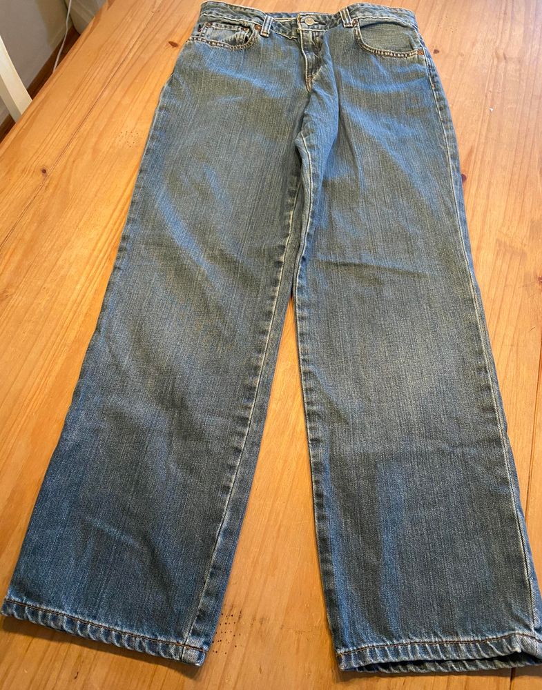 polo mom jeans