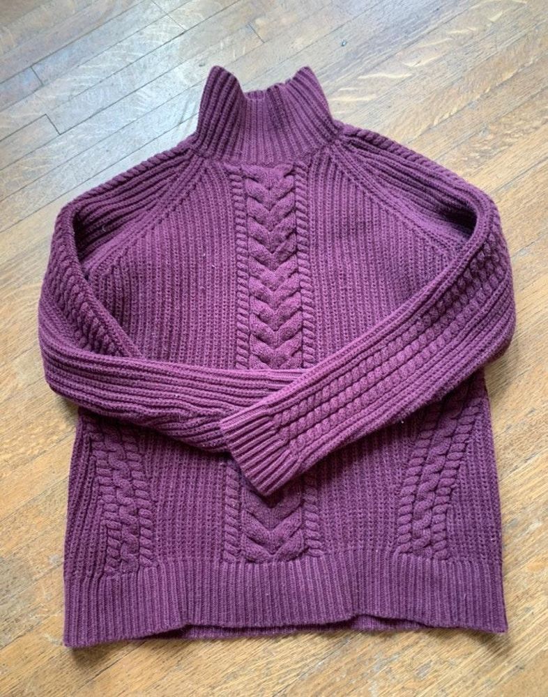 lululemon cable knit sweater