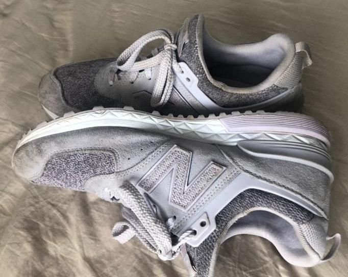 new balance mauve sneakers