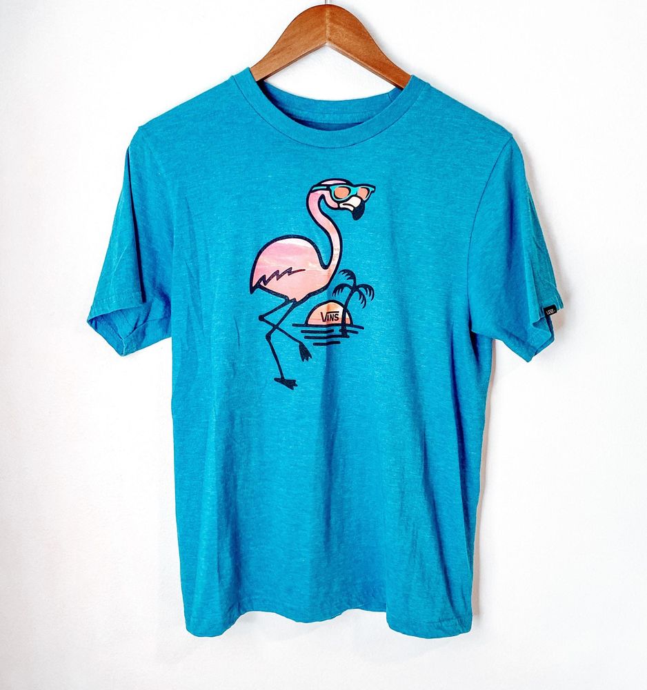 vans flamingo t shirt