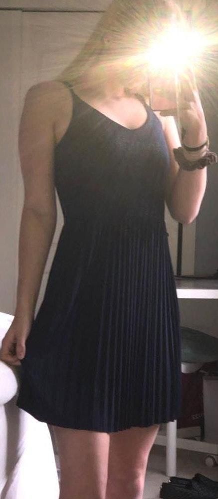 hollister blue dress