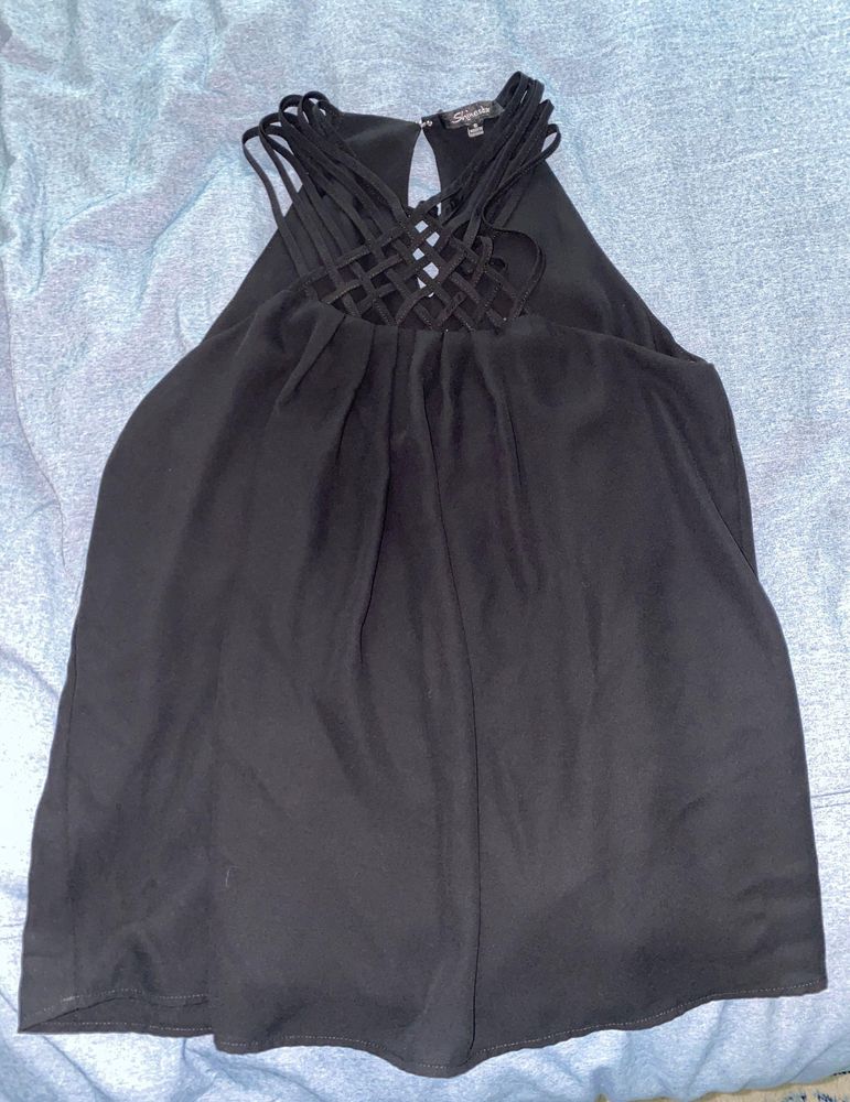 shinestar black dress