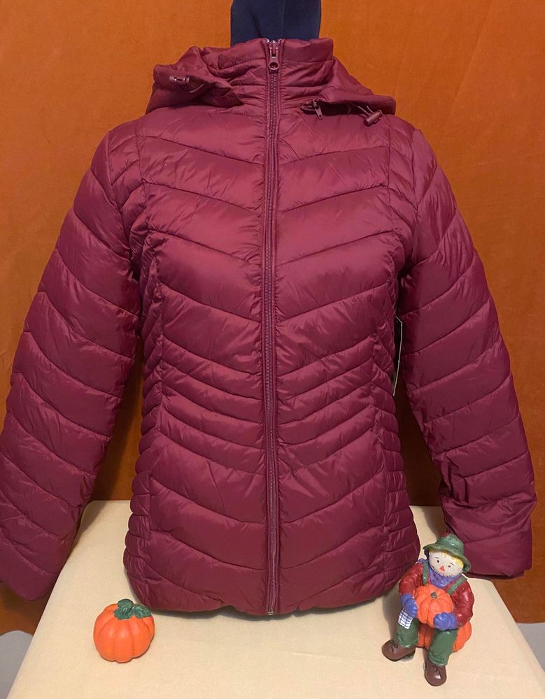 xersion woven lightweight puffer jacket