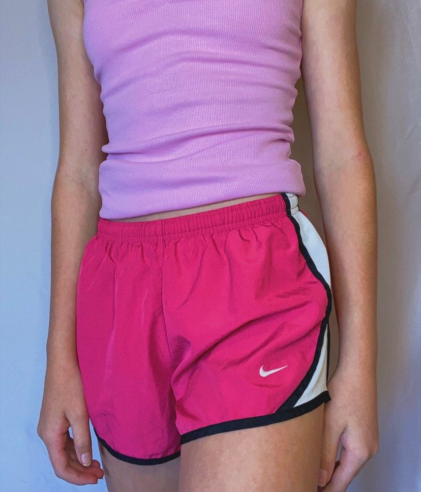 nike hot pink shorts