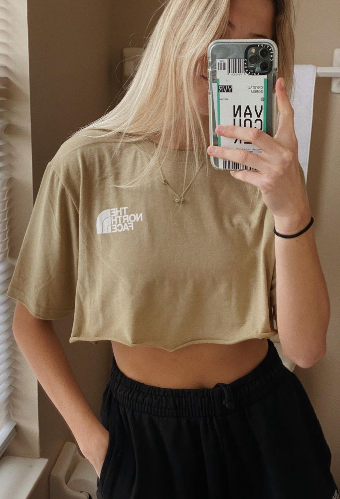 crop top the north face