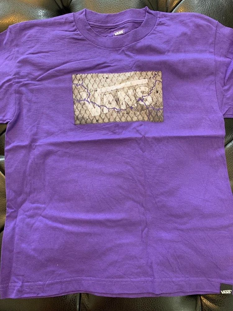 vans purple shirt