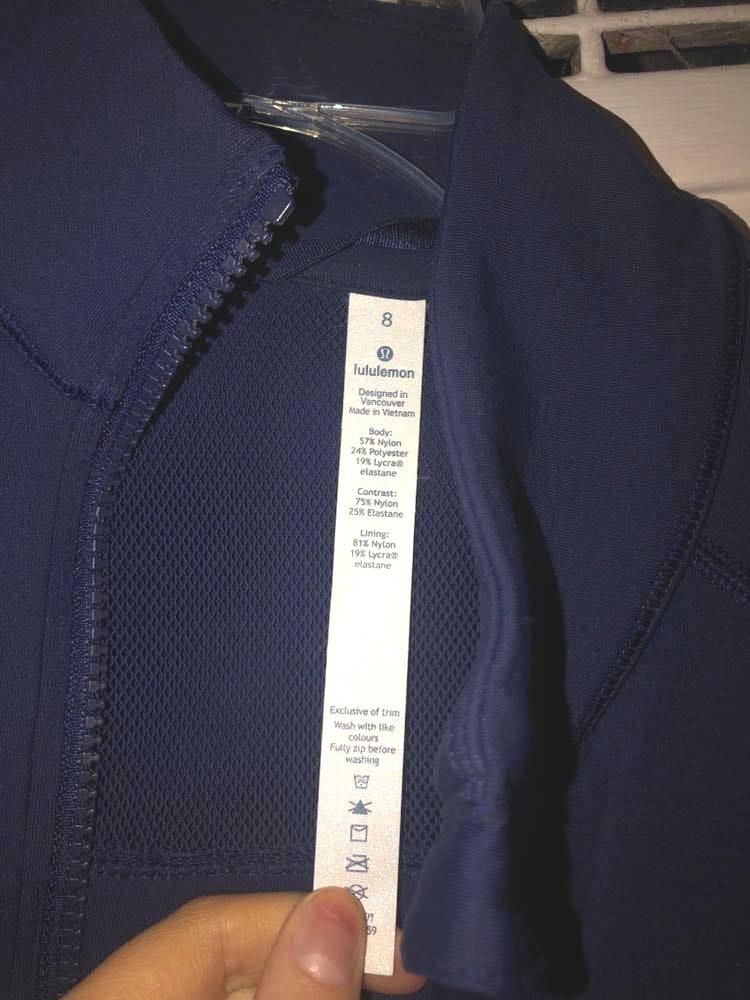 lululemon blue jacket