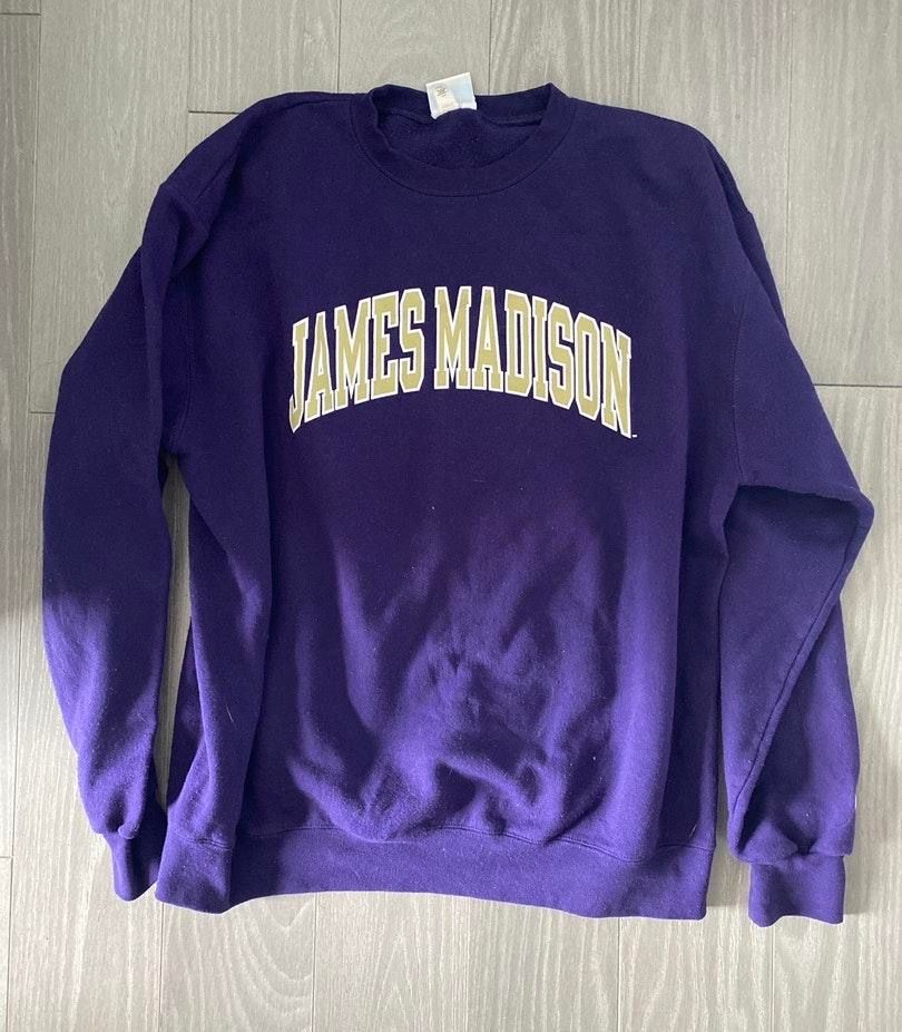 champion crewneck purple