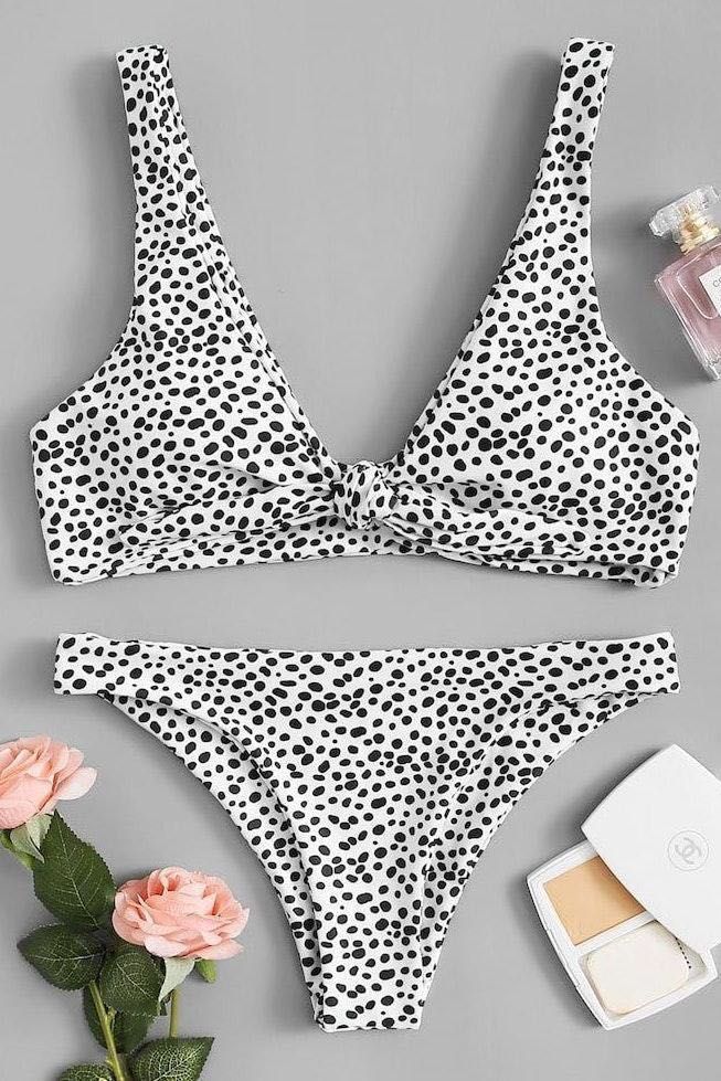 shein black bathing suit