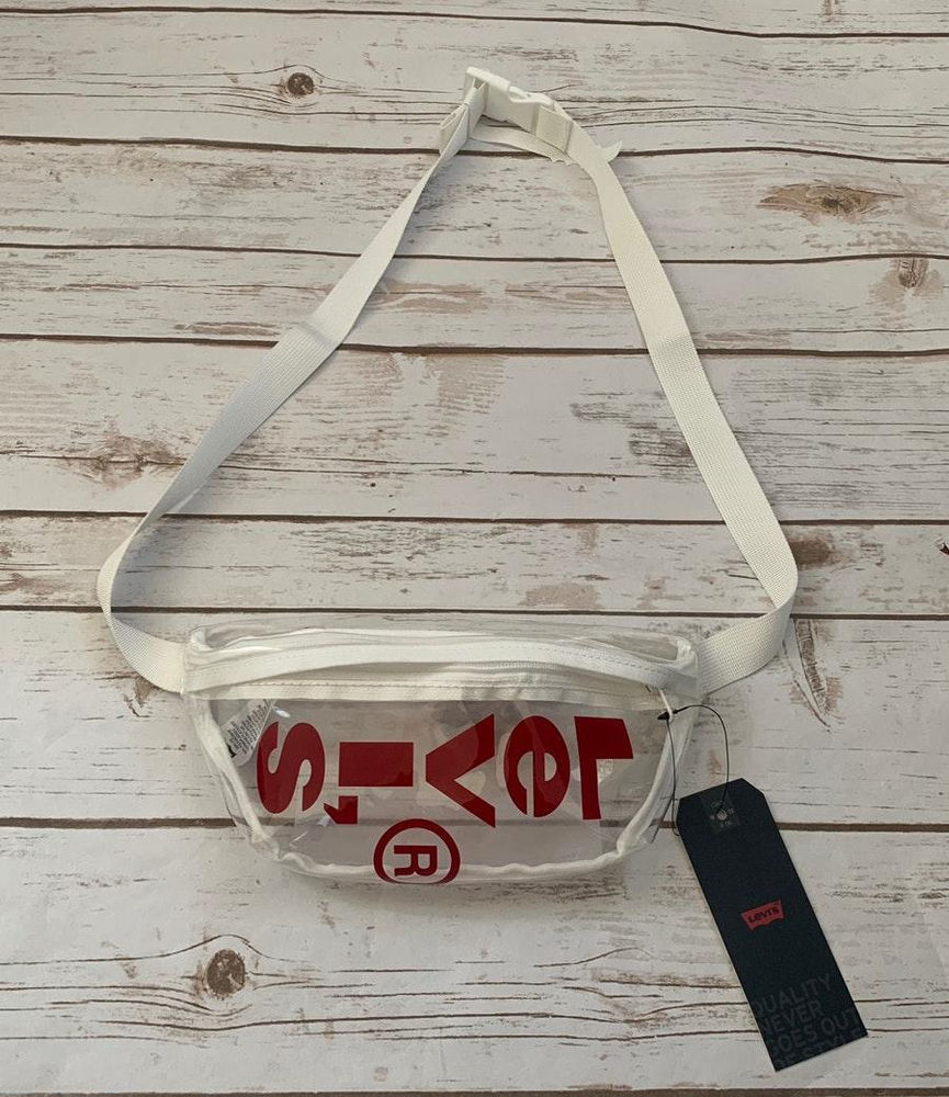 levis clear fanny pack