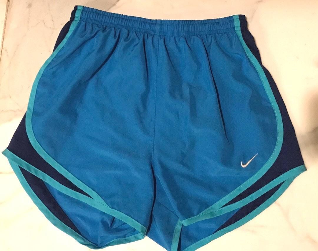 light blue nike shorts women's