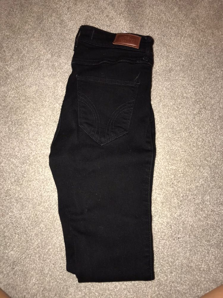 hollister black jeans