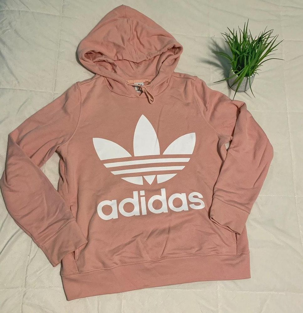 blush adidas sweatshirt