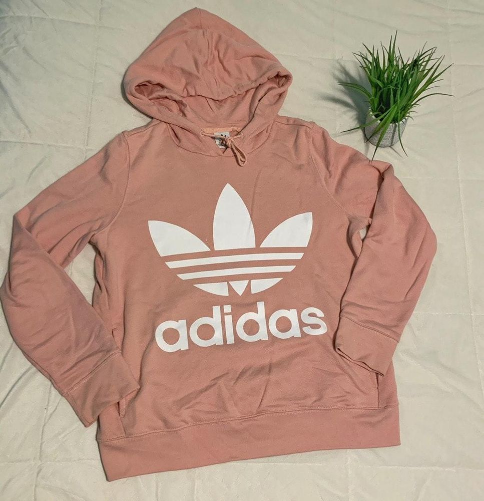 blush adidas sweatshirt