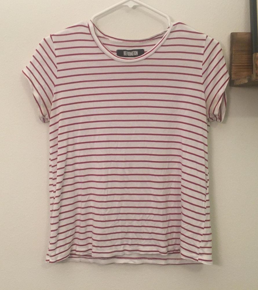 red striped tee