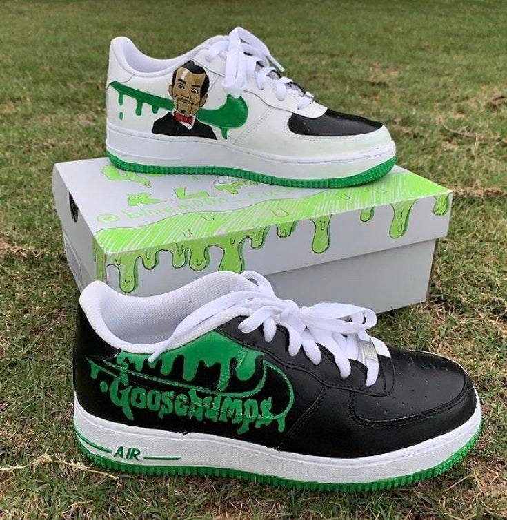 nike custom air force 1s