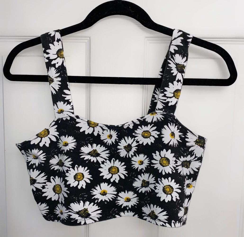 sunflower crop top forever 21