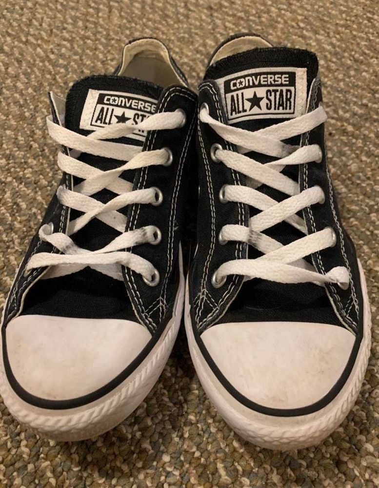 black converse size 3