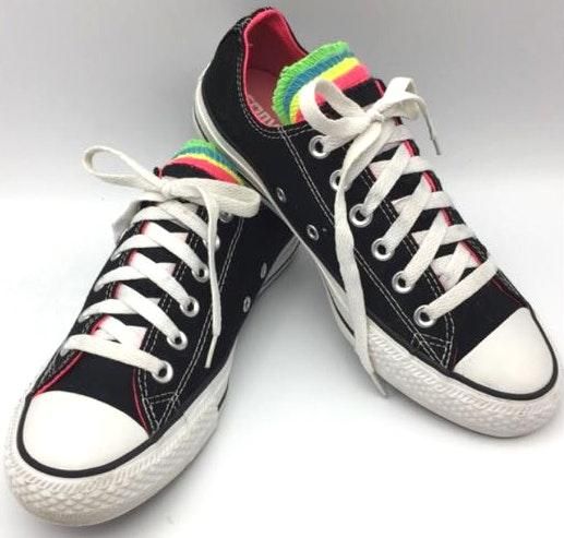 rainbow tongue converse