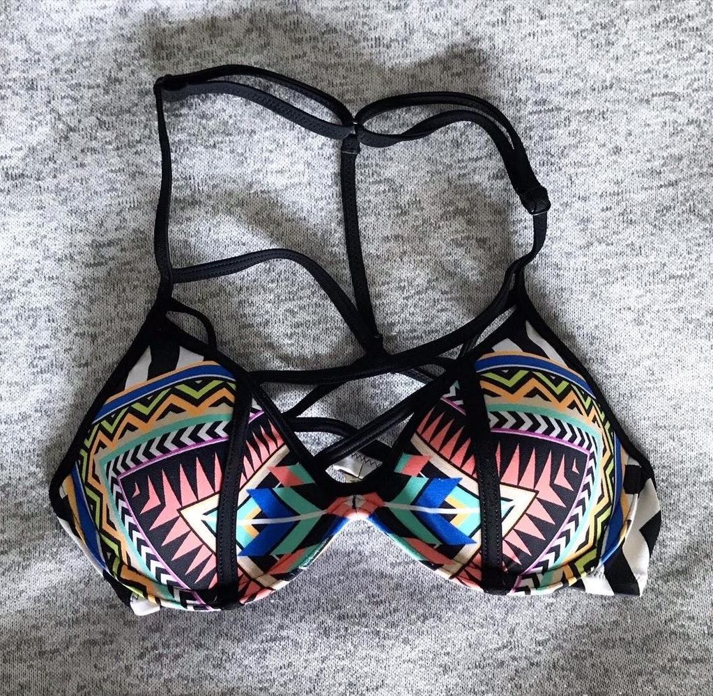 aztec bikini top