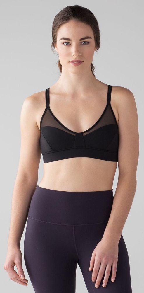 lululemon mesh sports bra