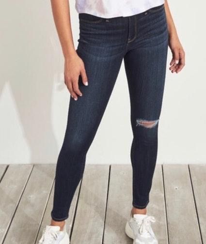 low rise jeans leggings hollister