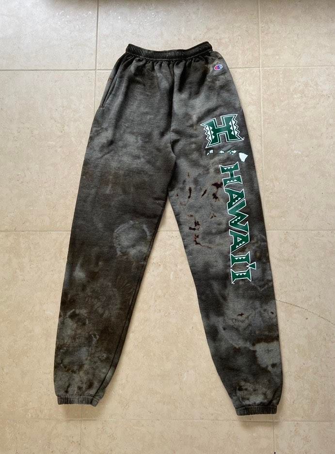 Champion University Of Hawaii At Manoa Tie Dye Sweats Curtsy
