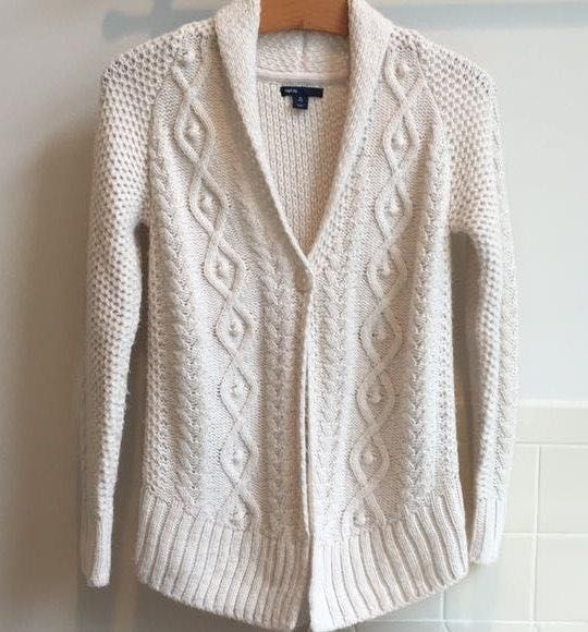 gap chunky cardigan