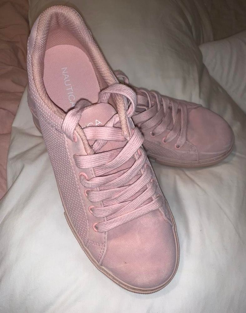 nautica pink sneakers