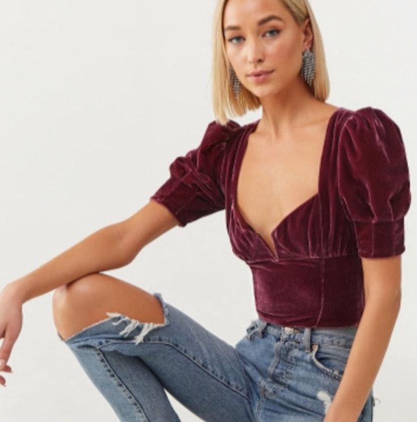 forever 21 cutout crop top
