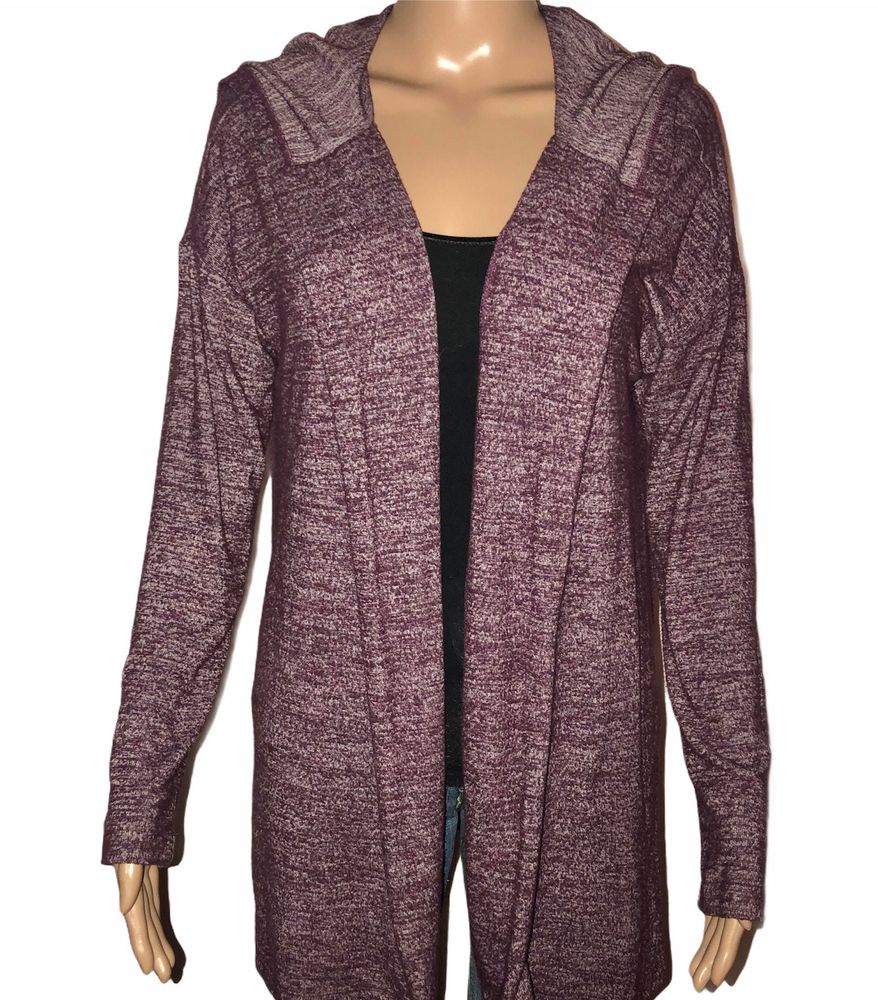 loft hooded cardigan