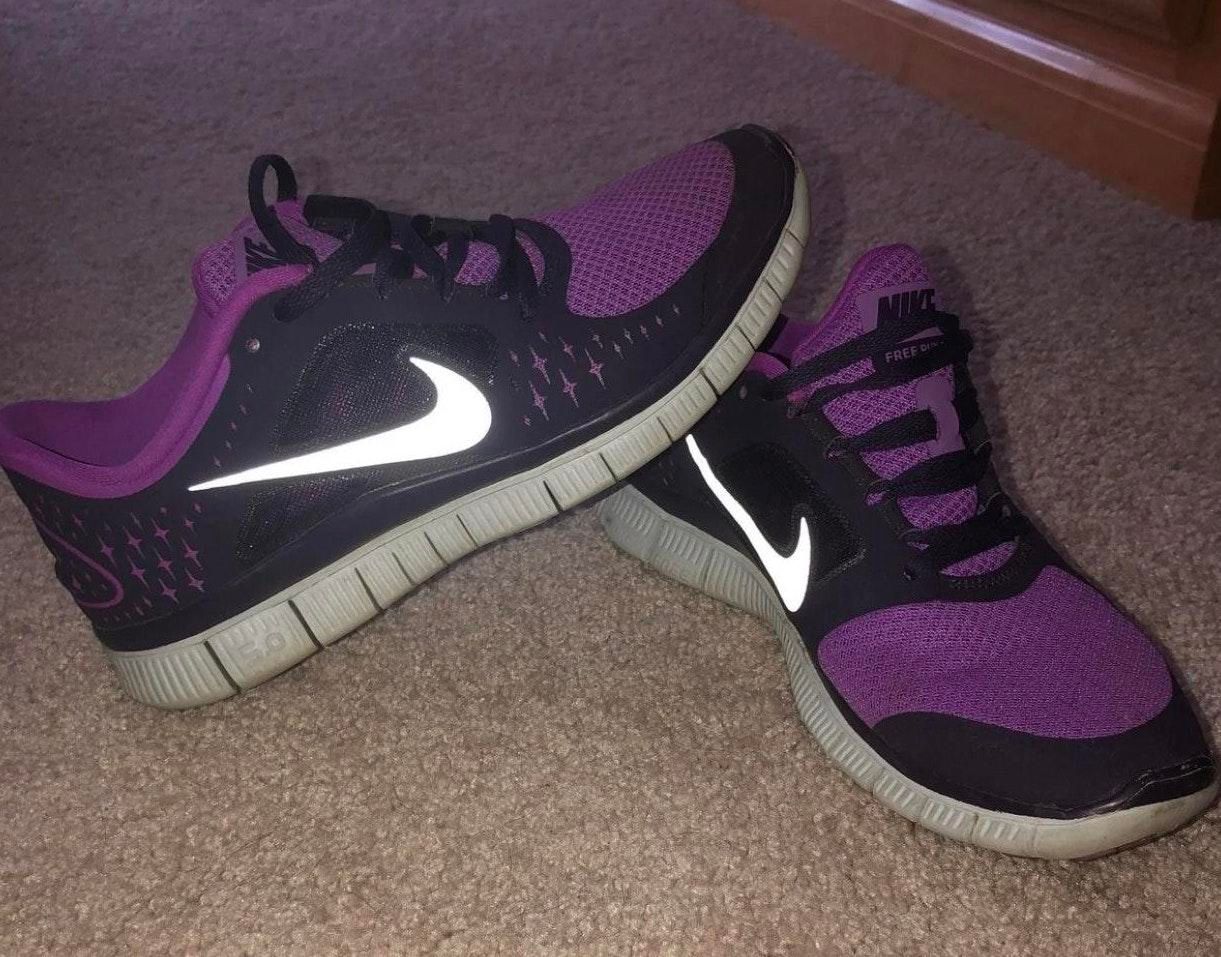 nike free run 3 purple