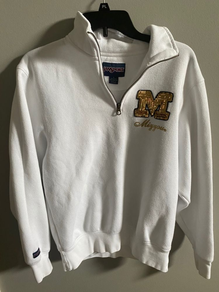 mizzou sherpa pullover